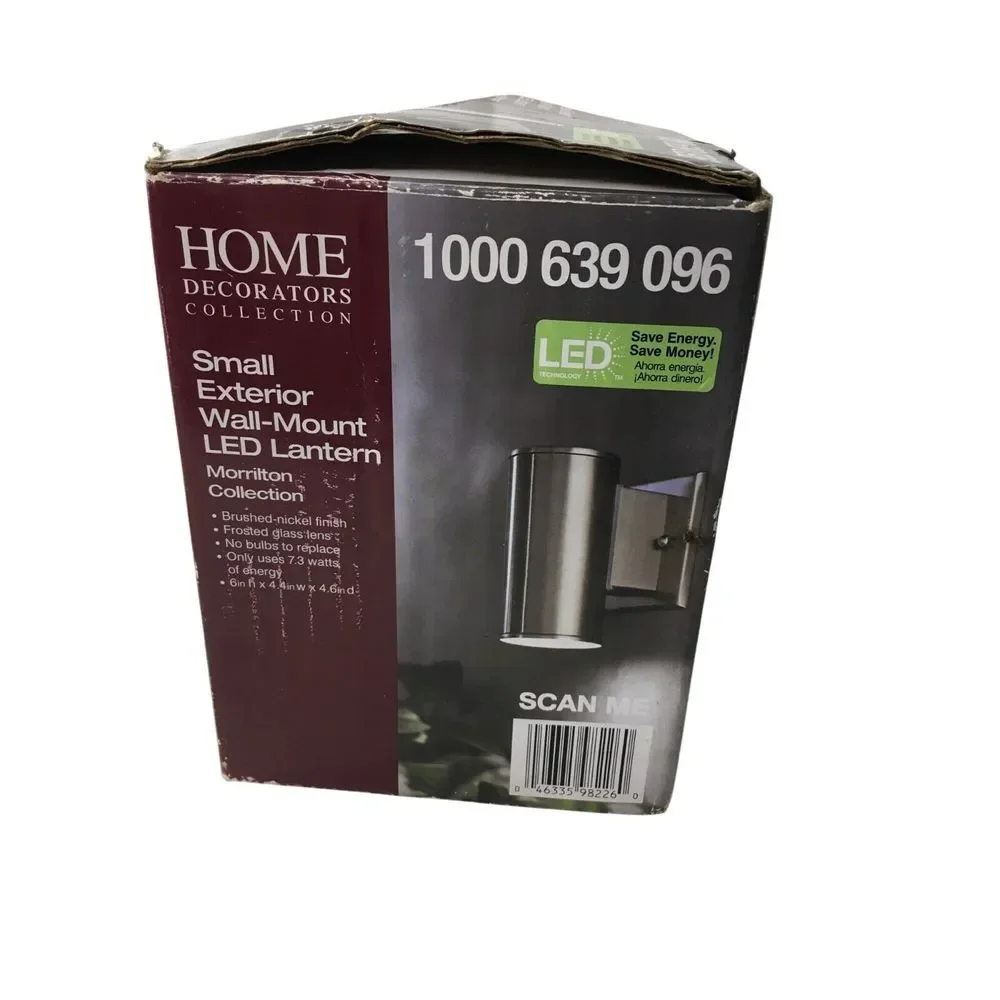 Home Decorators Collection‎ Small Exterior Wall-Mount LED Lantern Morrilton